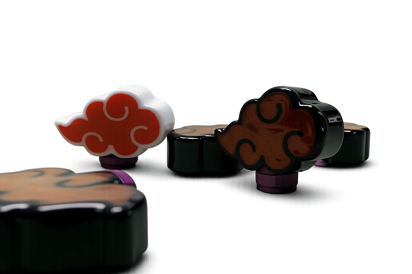 Anime Cloud Valve Stem Caps