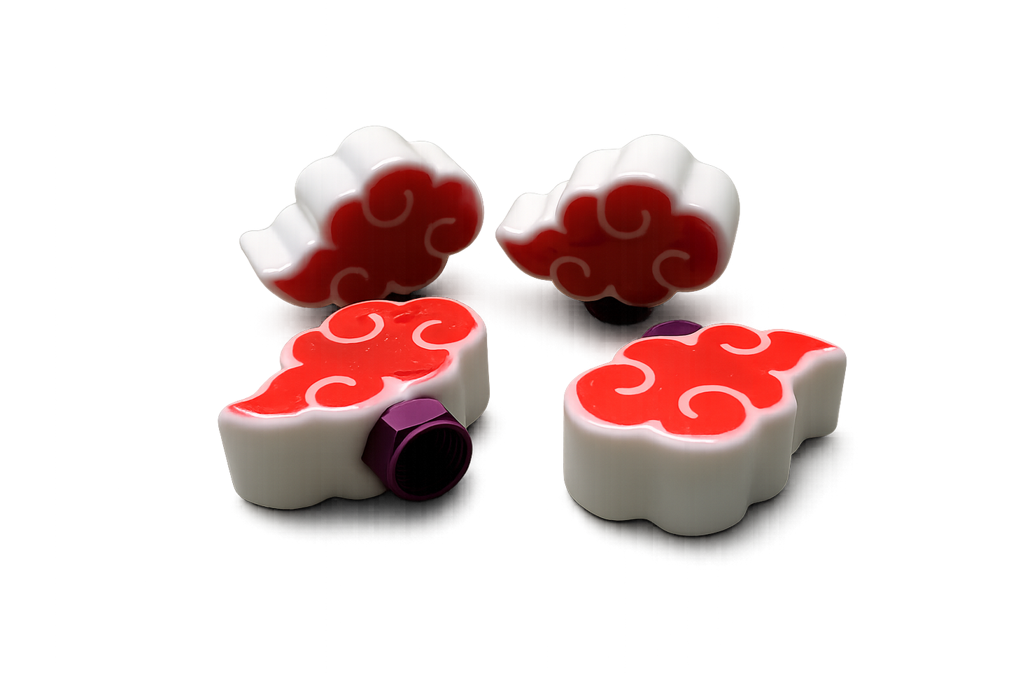 Anime Cloud Valve Stem Caps
