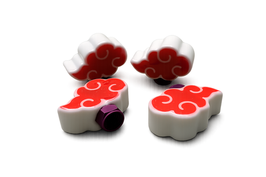Anime Cloud Valve Stem Caps