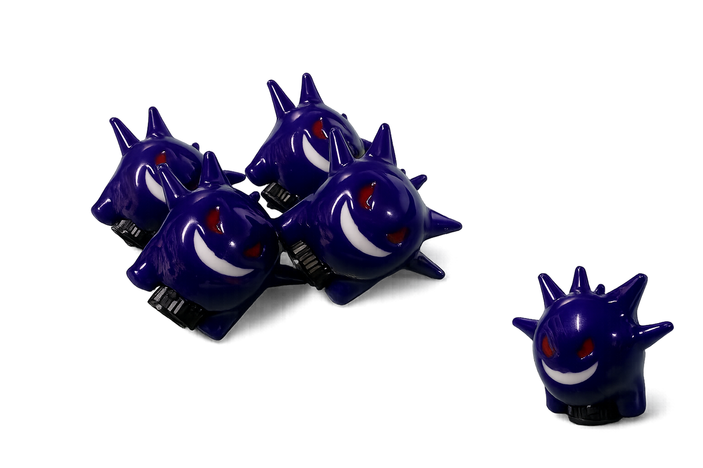 Gengar Inspired Valve Stem Caps